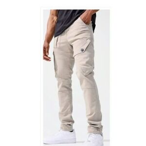 Jordan Craig Aaron Trailblazer Cargo Utility Pants Mens Size 44x34 Khaki Beige